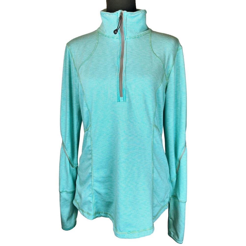 TANGERINE ☆ 1/4 Zip Long Sleeve Athletic Running Pullover